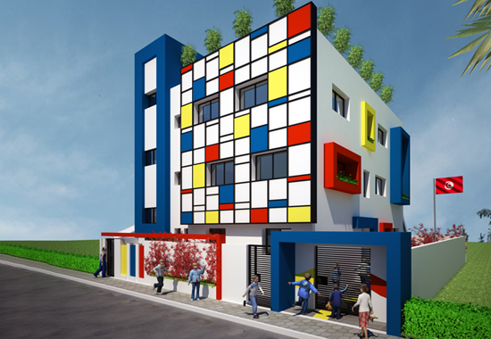 École primaire Mondrian